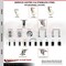 Service Caster 4 Inch 316SS Nylon Swivel 1-1/8 Inch Expanding Stem Caster Lock Brake SCC, 2PK SCC-SS316TTLEX20S414-NYS-2-S-2-118 - alternate 4